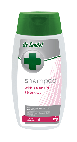 dr Seidel szampon selenowy dla psów z łupieżem