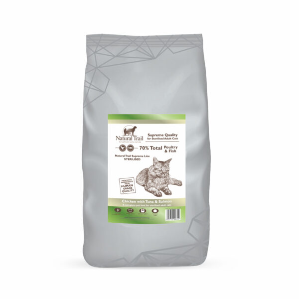 Natural Trail Cat Supreme Sterelised Poultry & Fish