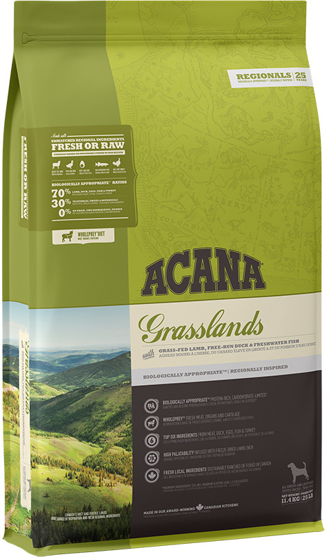 acana regionals grasslands dog